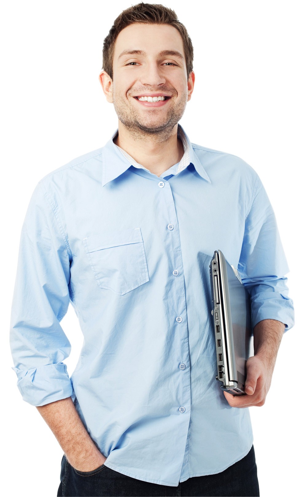 photodune-2785700-happy-businessman-with-laptop-smiling-xl